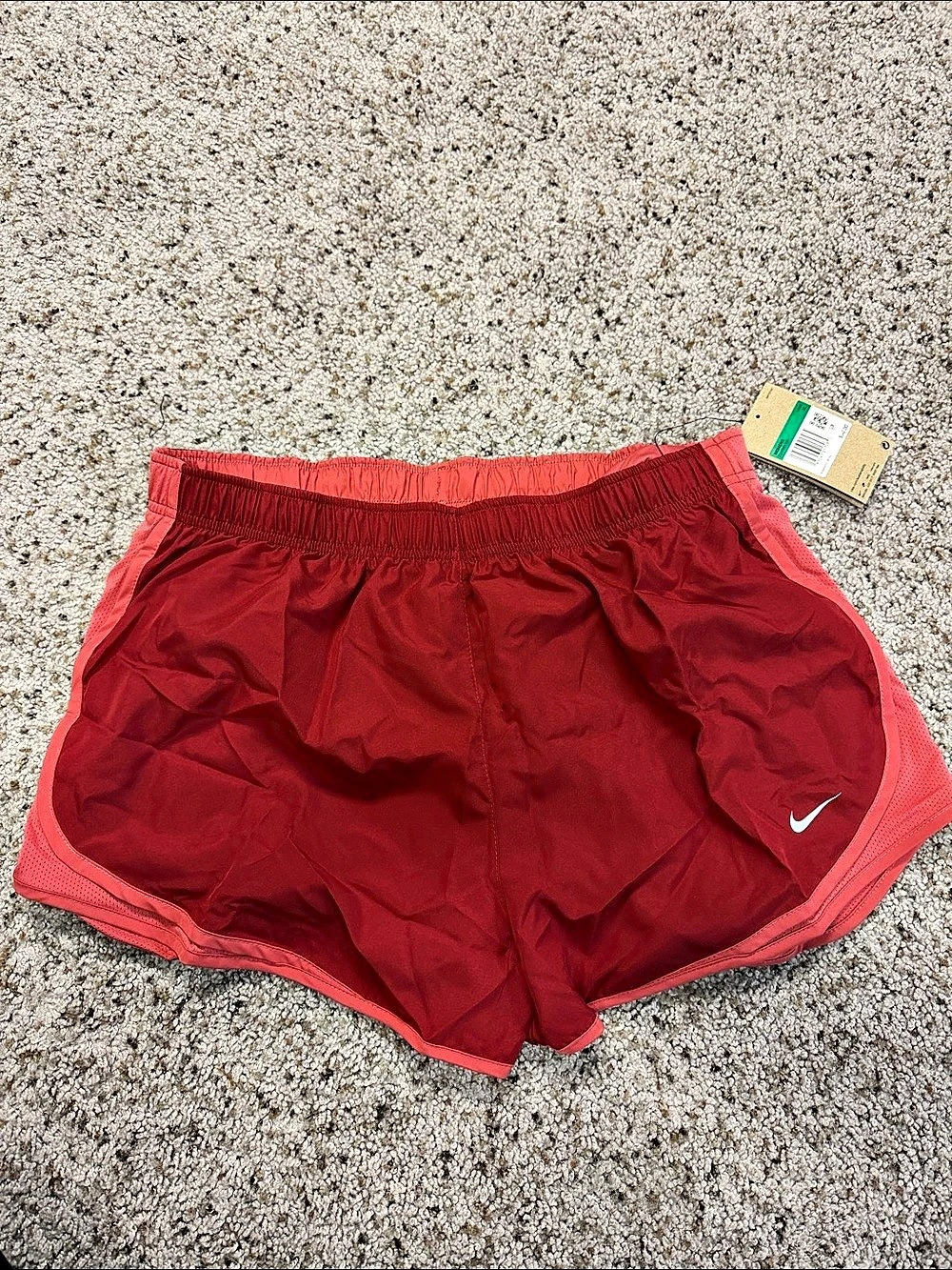 Nike Women's Tempo Dri-FIT Running Shorts Red Medium